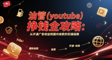 油管(youtube)挣钱全攻略：从开通广告收益到国内收款的实操指南（更新）-冷静项目网