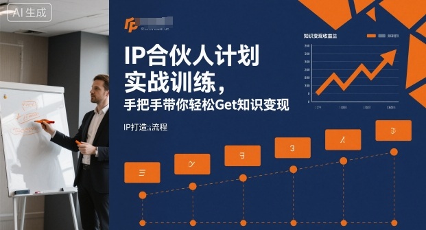 IP合伙人计划实战训练,手把手带你轻松Get知识变现-冷静项目网