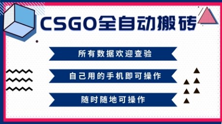 CSGO全自动搬砖,年底钱回家好项目,当天可拿到结果,新手小白轻松月入1W+-冷静项目网