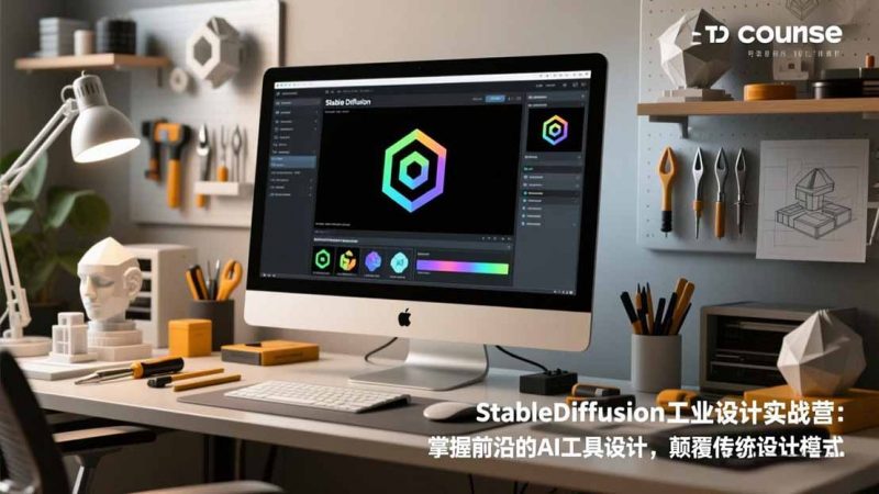 （16590期）StableDiffusion工业设计实战营：掌握前沿的AI工具设计，颠覆传统设计模式-冷静项目网