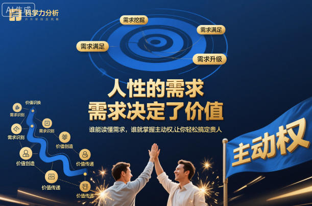 人性的需求，需求决定了价值，谁能读懂需求，谁就掌握主动权，让你轻松搞定贵人【文档】-冷静项目网