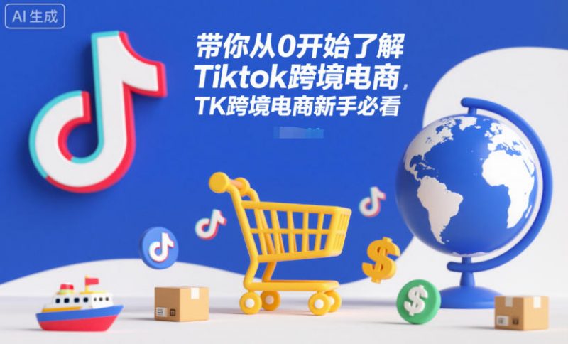 带你从0开始了解Tiktok跨境电商,TK跨境电商新手必看-冷静项目网