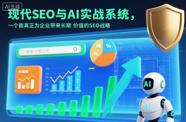 现代SEO与AI实战系统，一个能真正为企业带来长期价值的SEO战略（英语+中文字幕）-冷静项目网